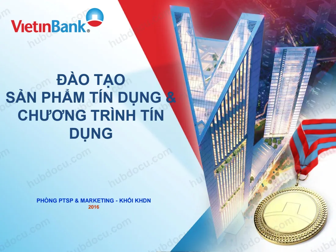 Vietinbank - Sản phẩm cho vay KH Doanh nghiệp