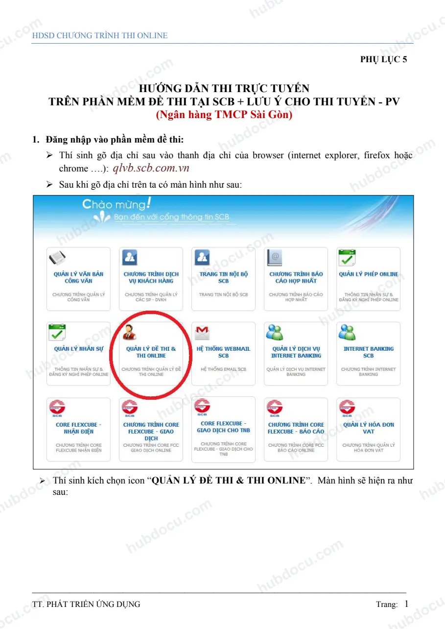 Hướng dẫn thi online vào ngân hàng SCB và Lưu ý thi viết phỏng vấn