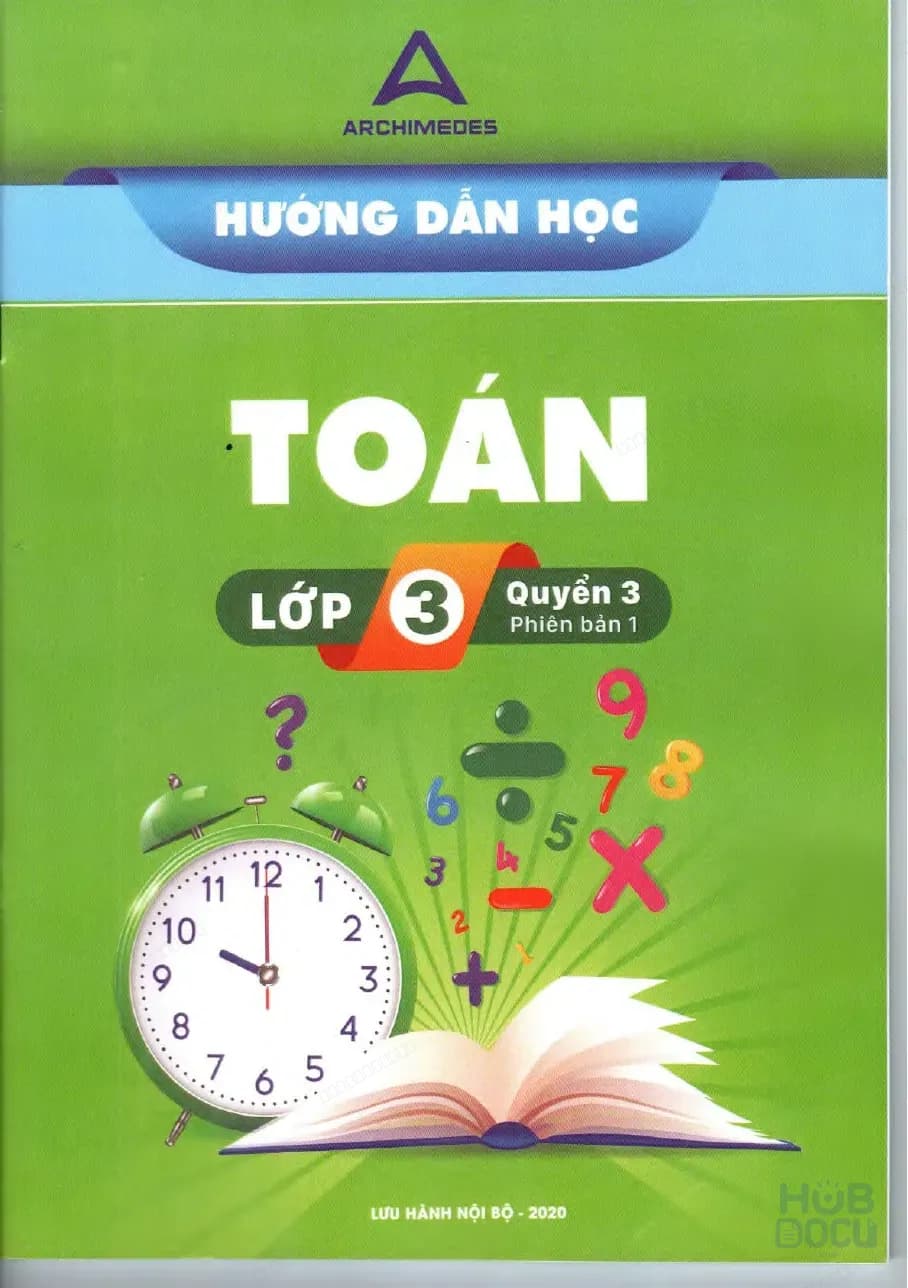 Toán Lớp 3 (Quyển 3) - Archimedes Books