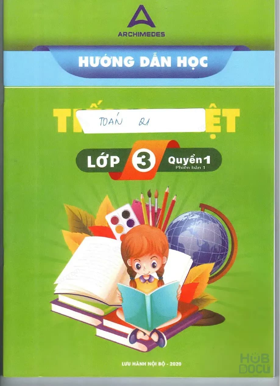 Toán Lớp 3 (Quyển 1) - Archimedes Books