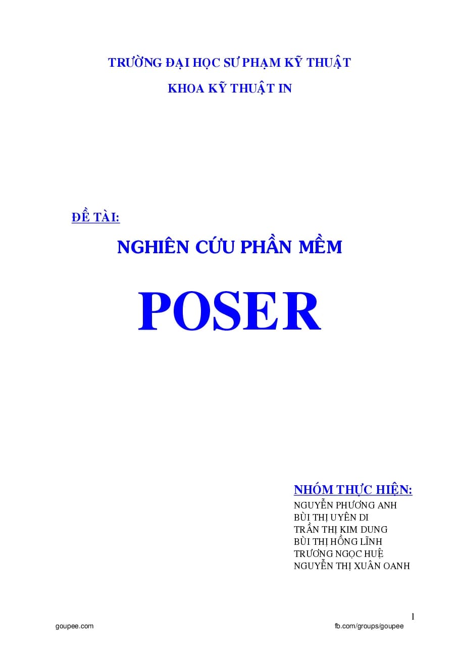 Nghiên Cứu Poser3d (HUST)