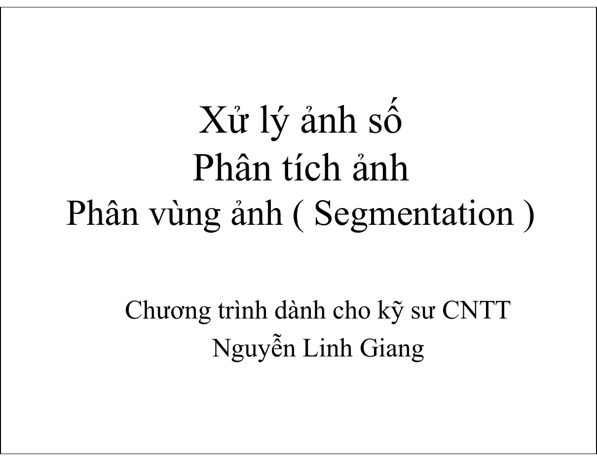 Phan vung anh (Chương trình dành cho kỹ sư CNTT) - Nguyễn Linh Giang