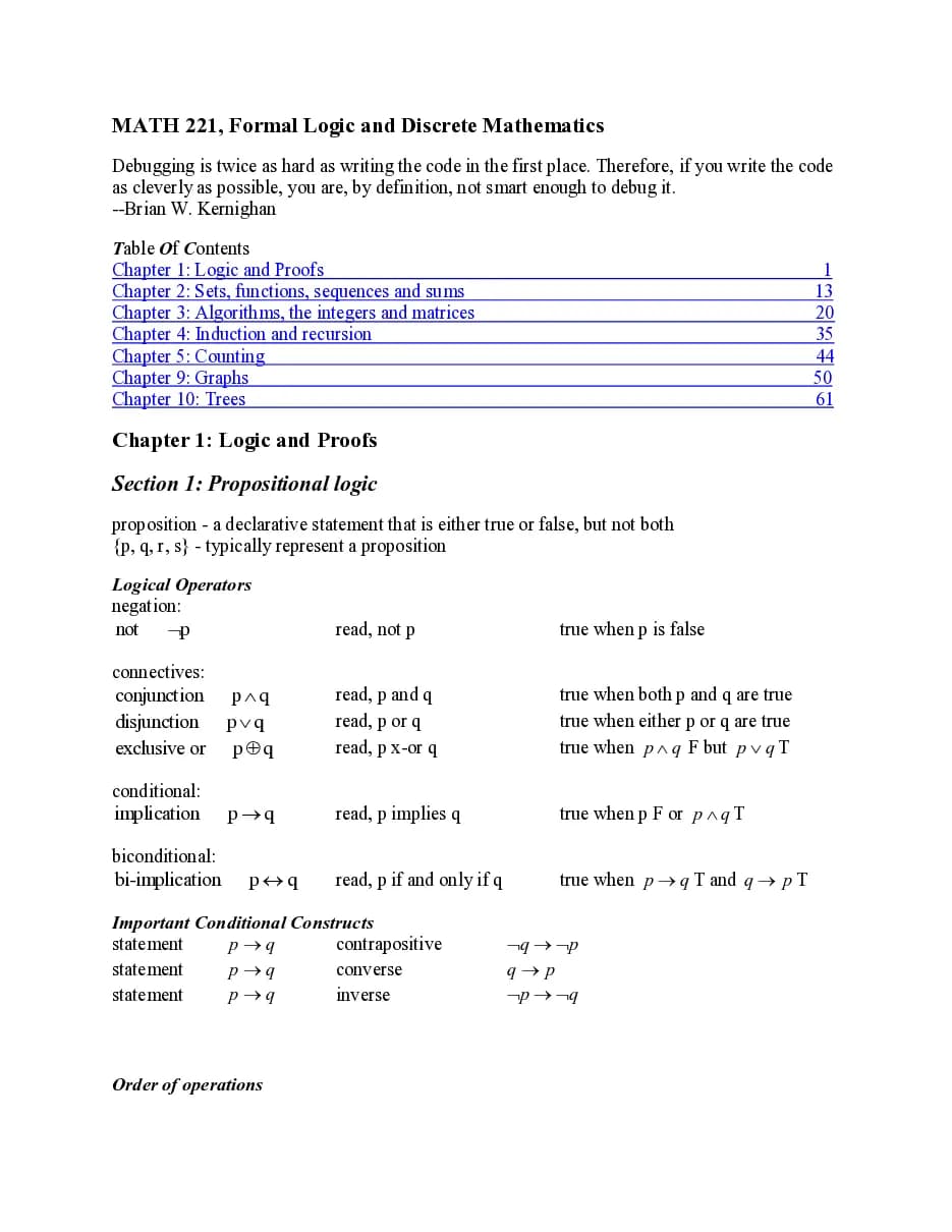 Đề cương Toán rời rạc (HUST) GV. Nguyễn Đức Nghĩa Logics Set&Functions
