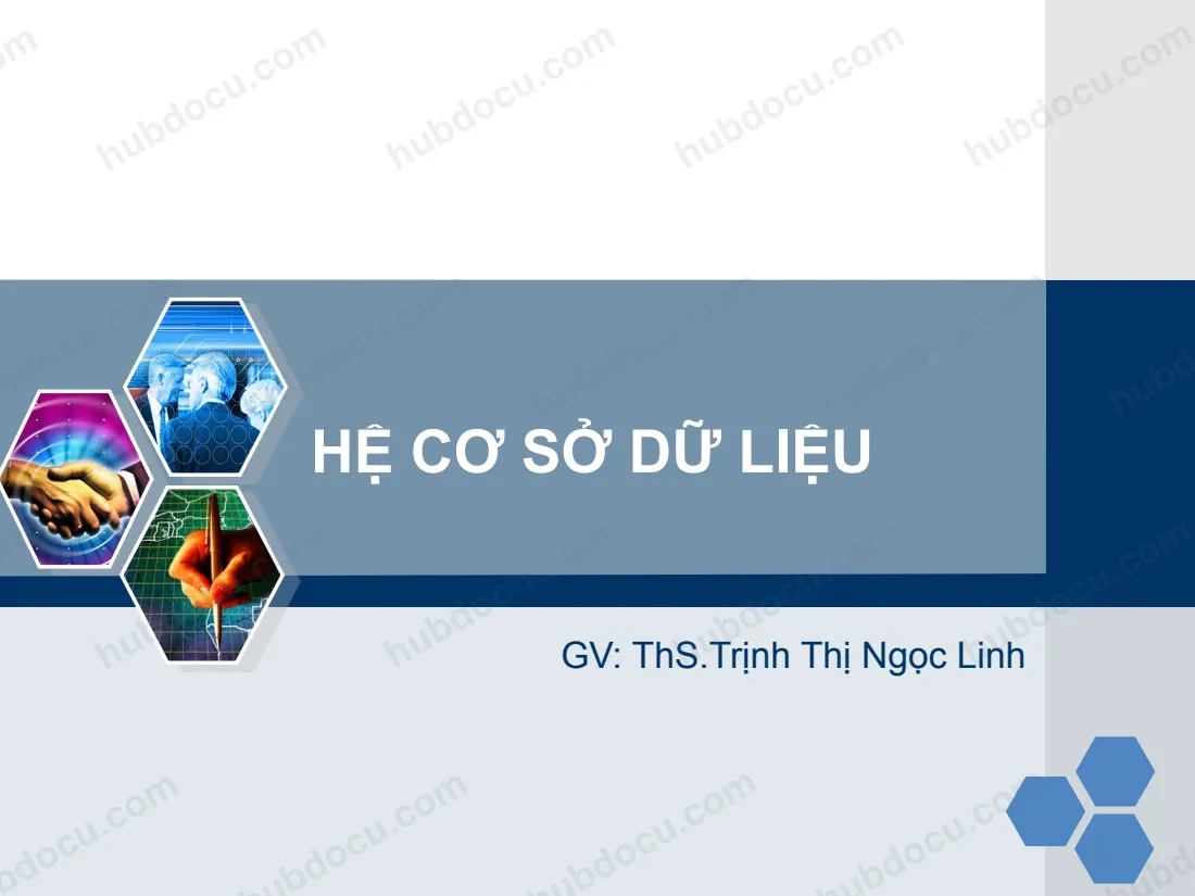 Chương 3a. Khôi phục dữ liệu & An toàn dữ liệu