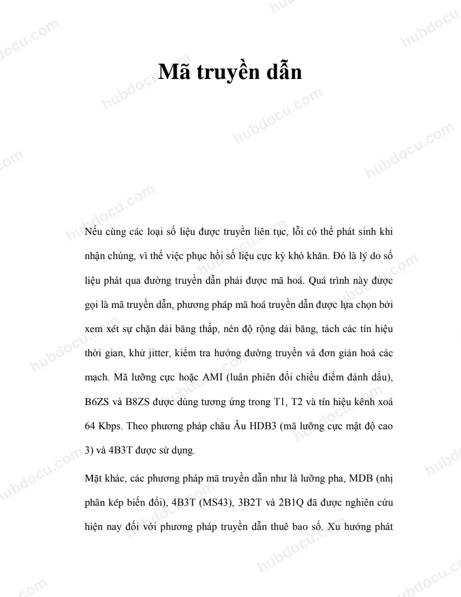 Mã truyền dẫn