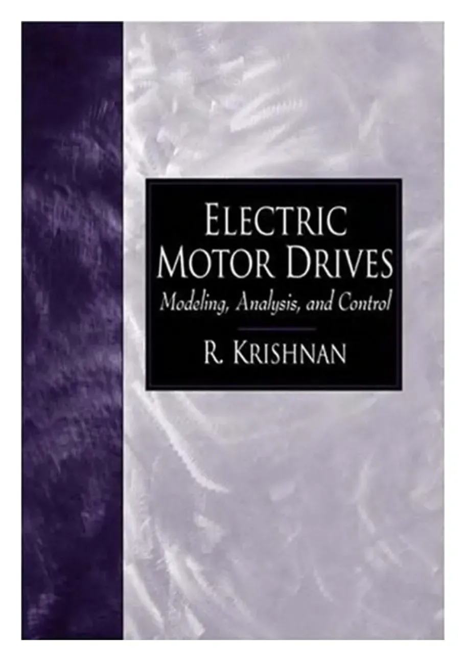 Electric Motor Drives Modeling, Analysis, And Control