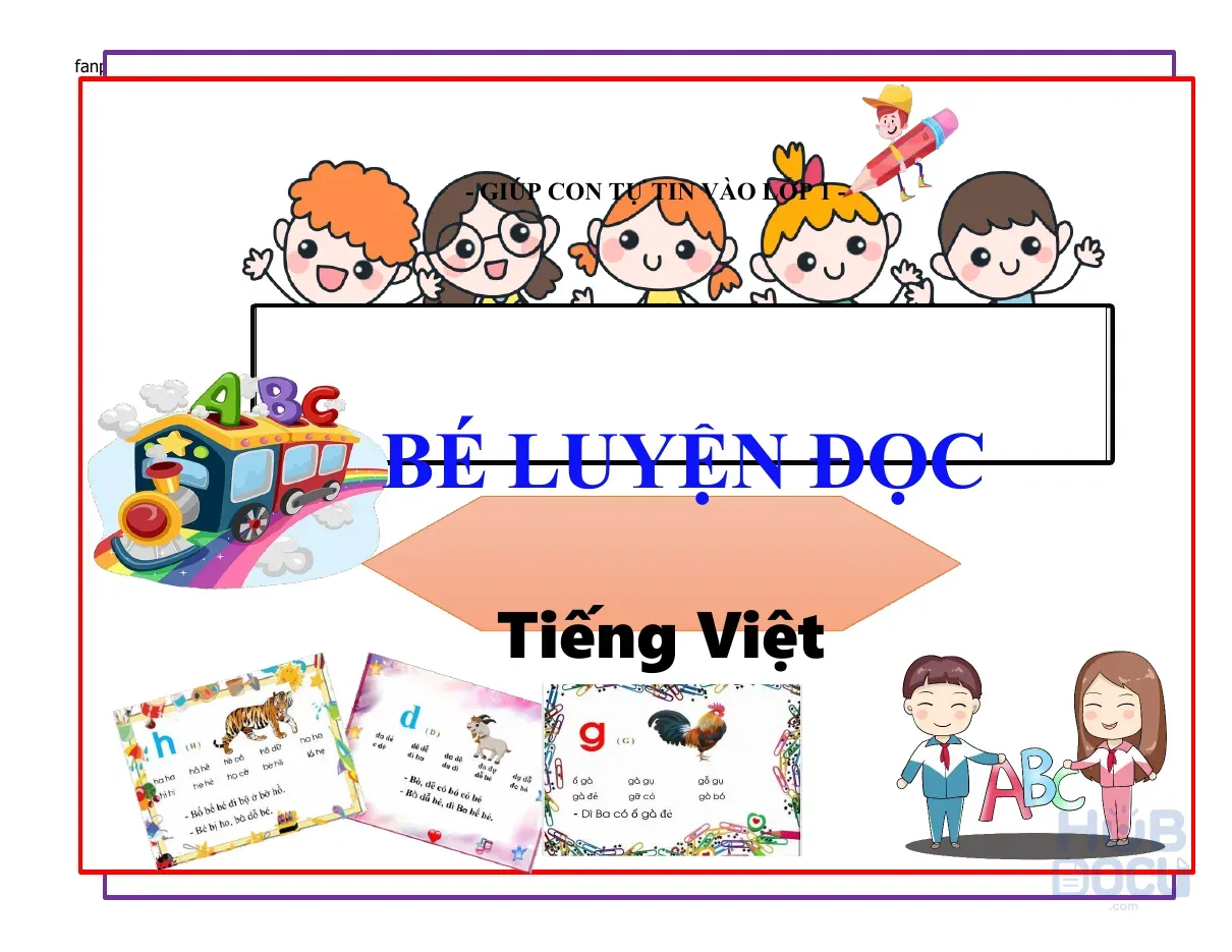 Bé luyện đọc - Cô Huyền