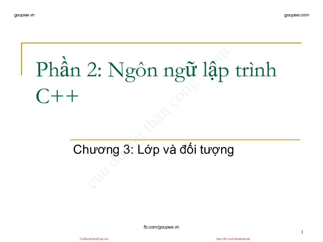 Ngôn ngữ lập trình - Chương 3 (HUST)