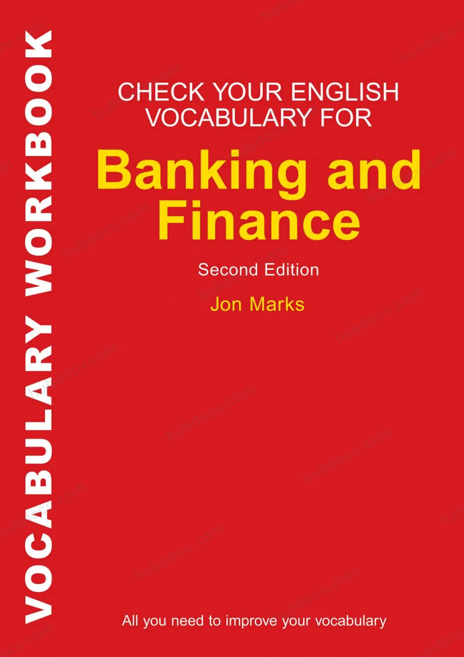 Check Your Vocabulary for Finance and Banking