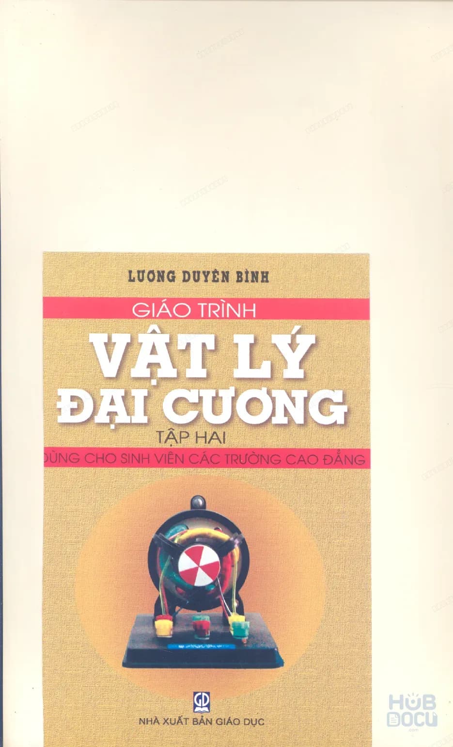 Giáo trình Vật lý đại cương 2 - Thầy Lương Duyên Bình