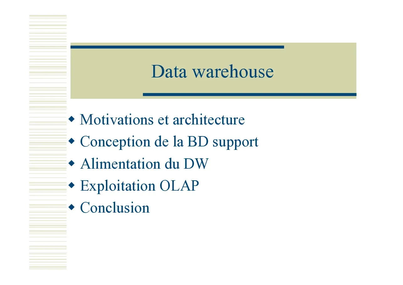 Dataware house (2) - Kho dữ liệu (Tiếng Anh)
