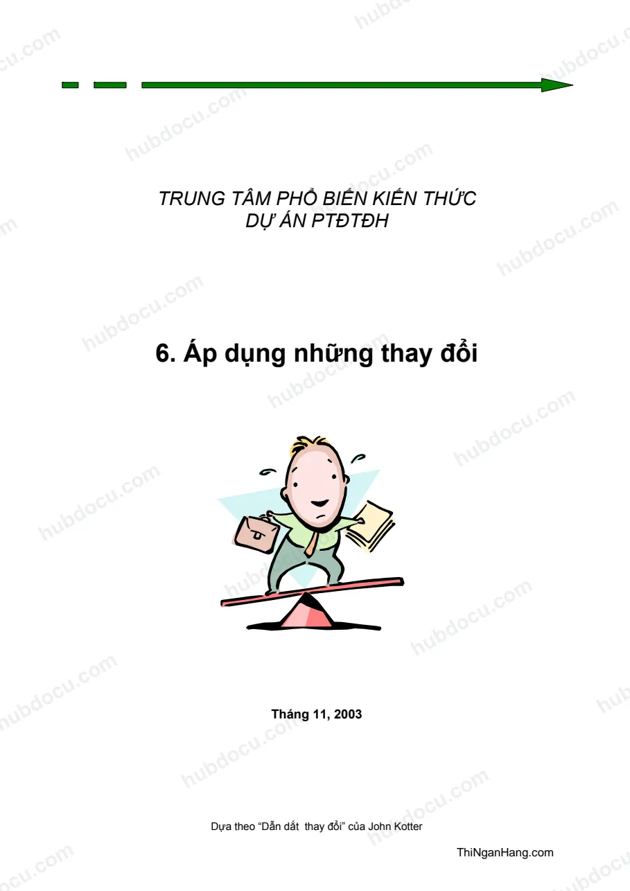 Kỹ năng mềm - Áp dụng những thay đổi
