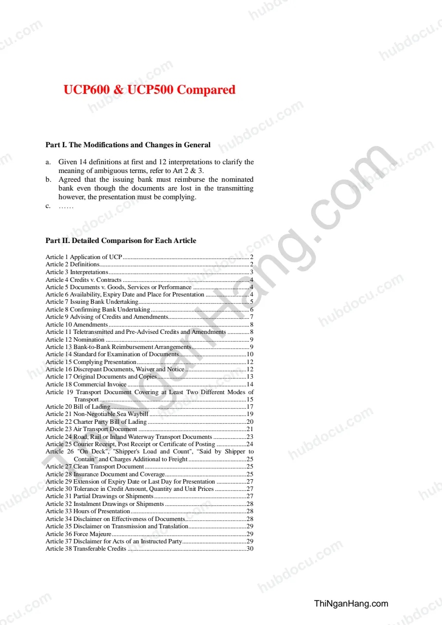 So sánh UCP 600 và UCP 500 (English)