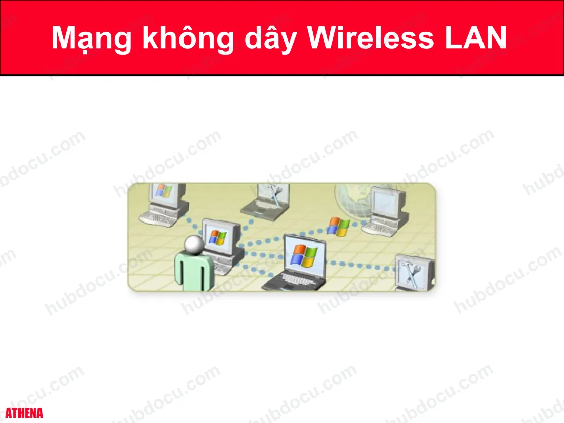 Bài Giảng - Mạng không dây Wireless LAN