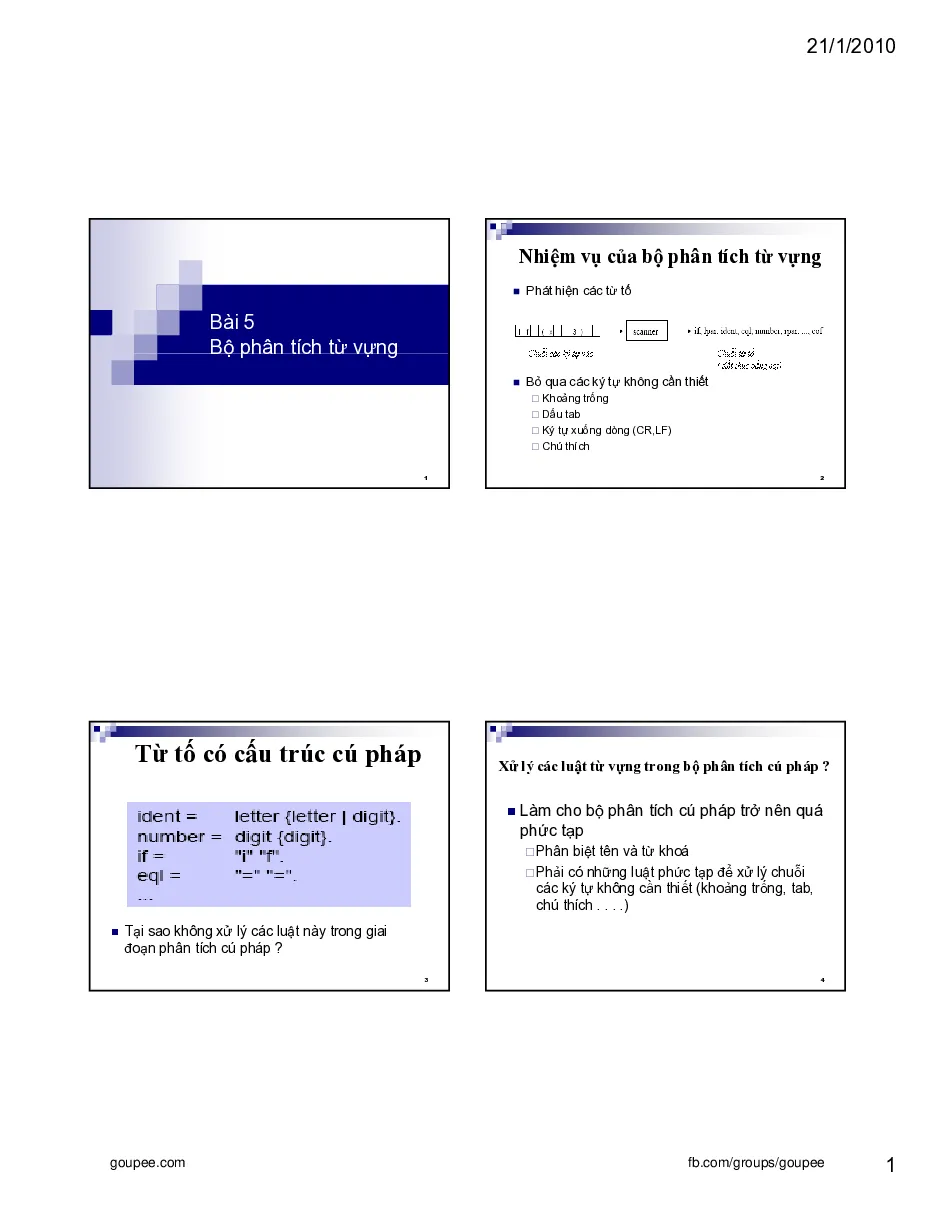 Slide Chương trình dịch (UNIT5) - GV Nguyễn Thị Thu Hương