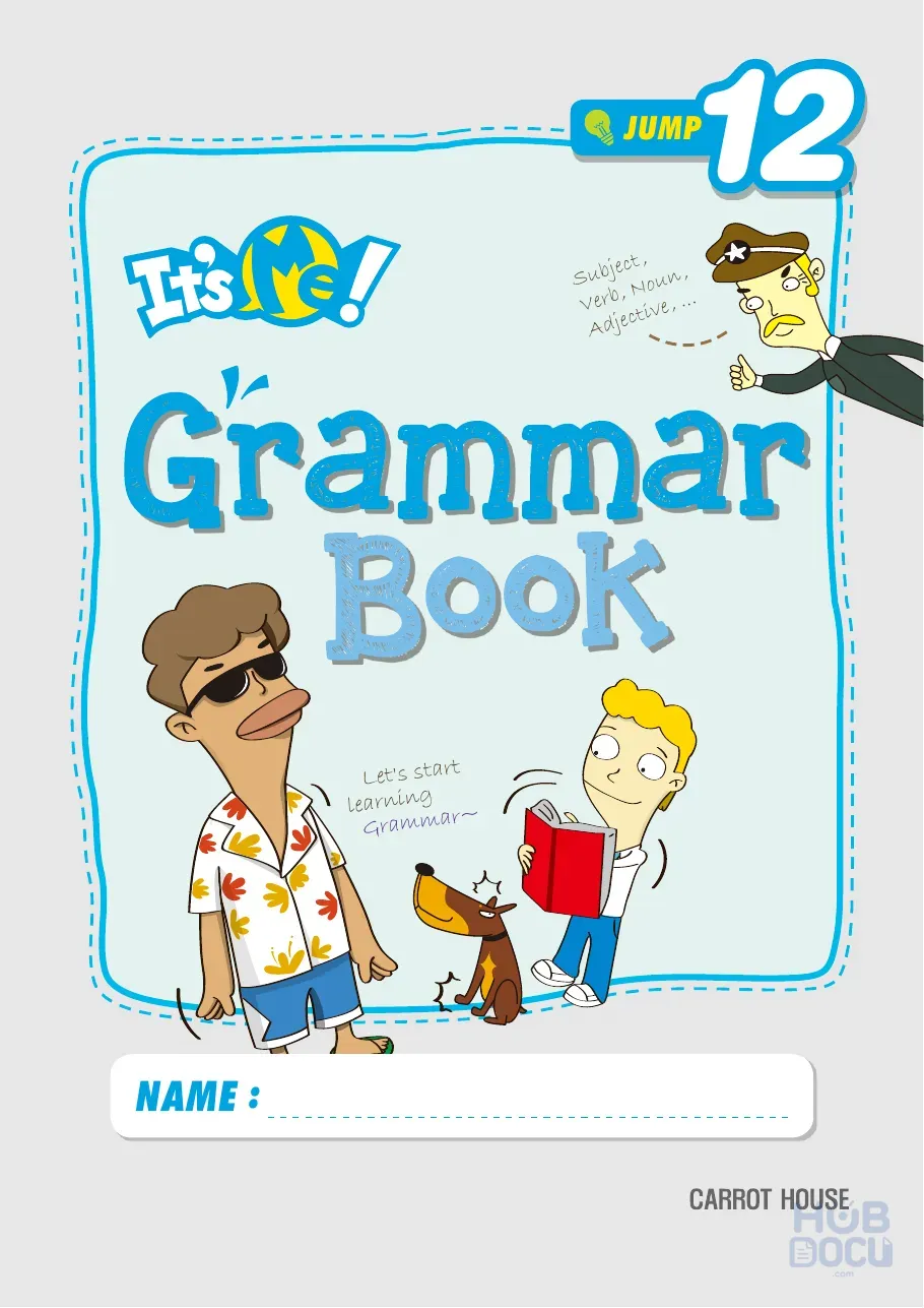 It's me (Jump 12) - Grammar book