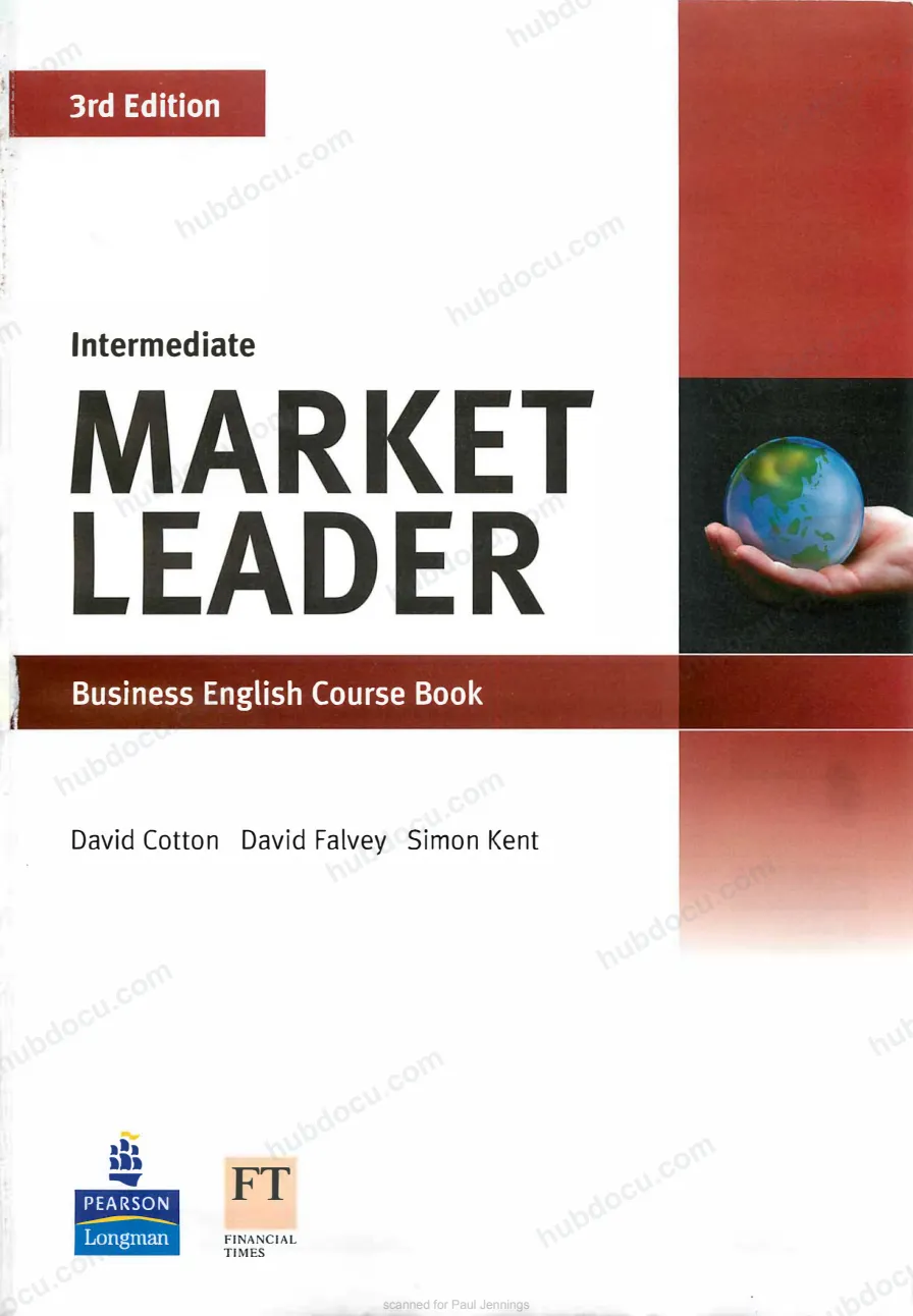 English Business Course book - Market Leader Intermediate (3rd Edition)