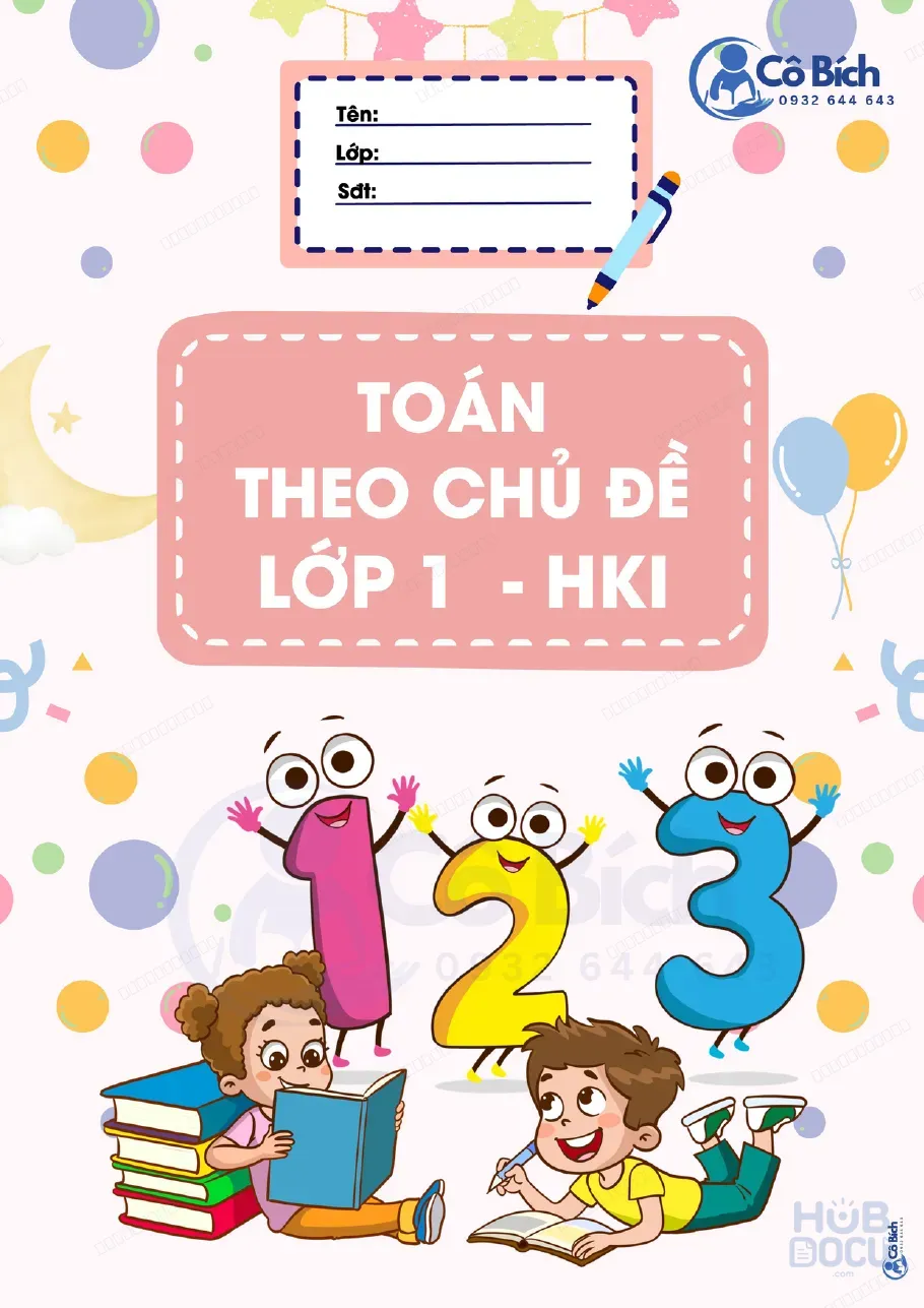 Toán theo Chủ đề (Học kỳ 1) - Tiền tiểu học