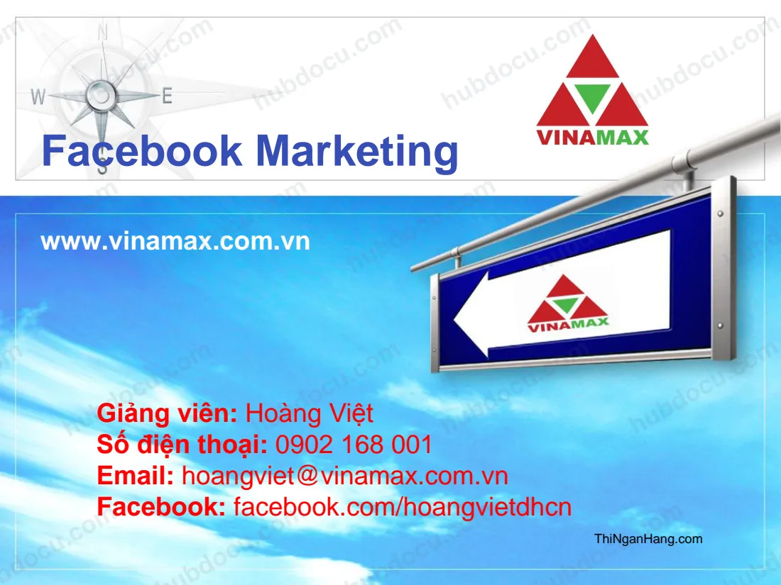 Facebook Marketing - Giảng viên Hoàng Việt