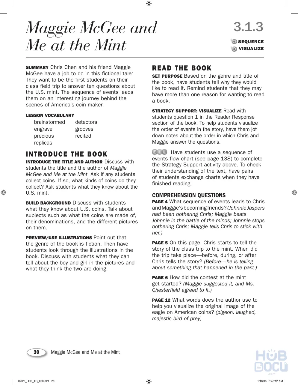 3.1.3 Maggie McGee and Me at the Mint TG.pdf