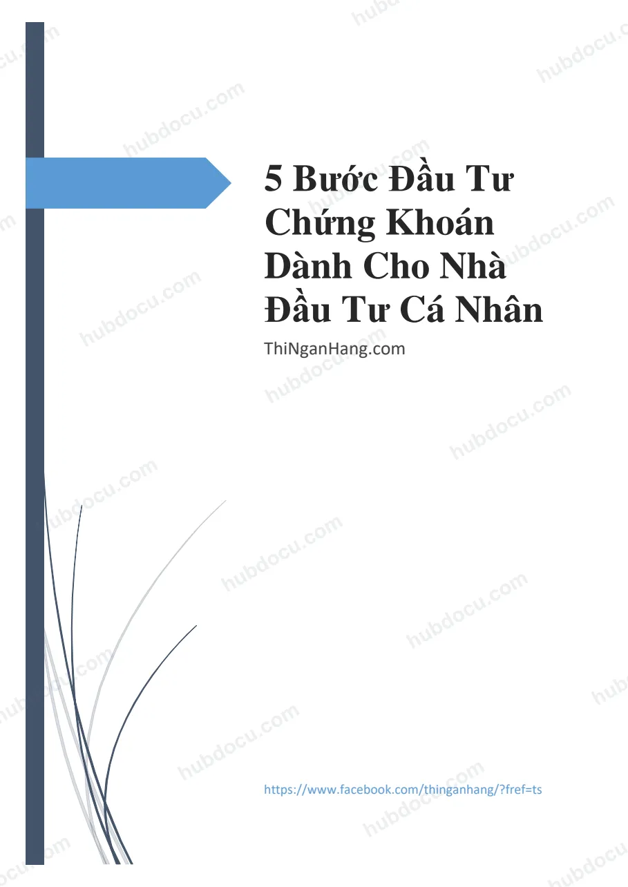 5 bước đầu tư chứng khoán
