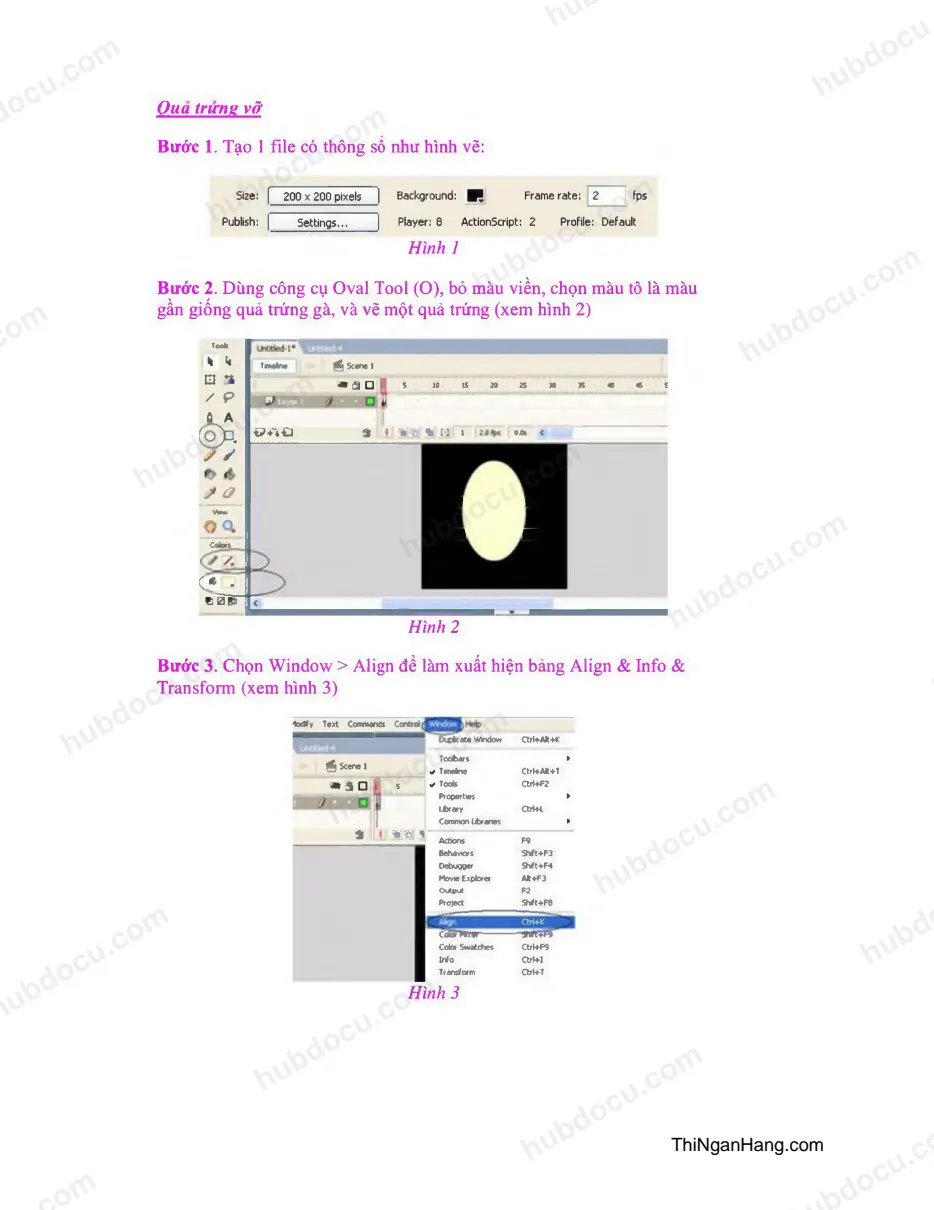 Hiệu ứng Quả trứng vỡ bằng Photoshop