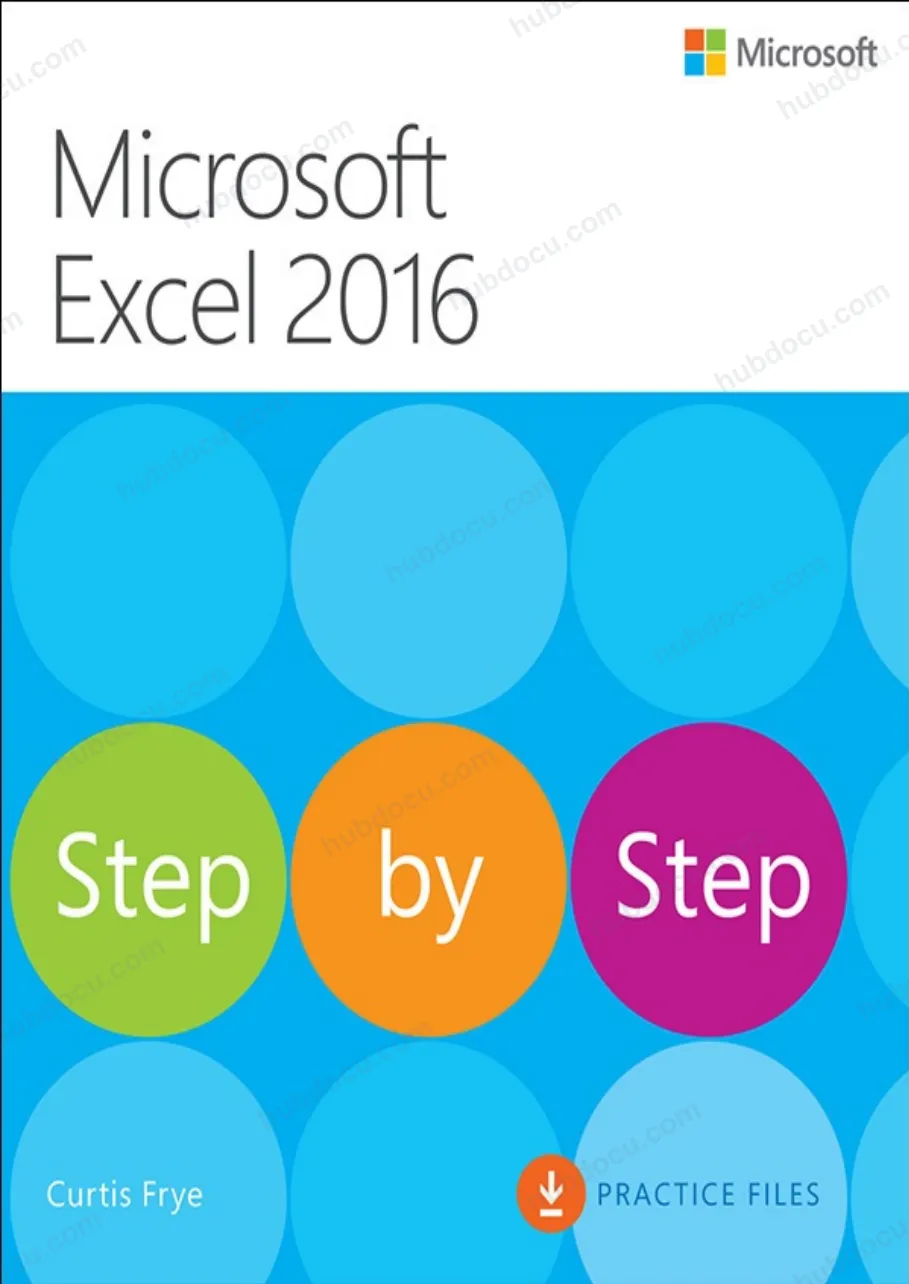 Microsoft Excel 2016 Step by Step by Frye C.D.