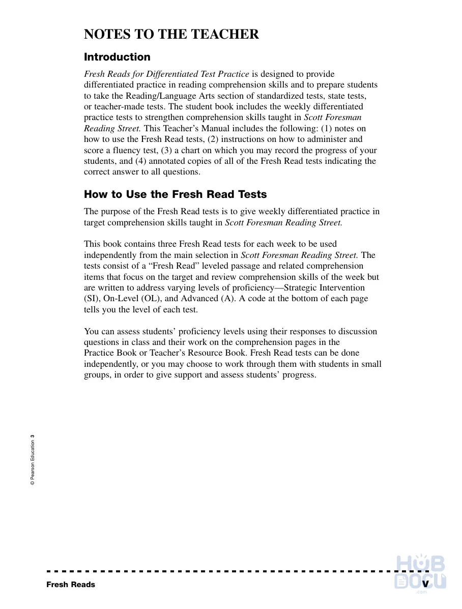Fresh Reads for Differentiated Test Practice - Grade 3 - TM 188p.pdf