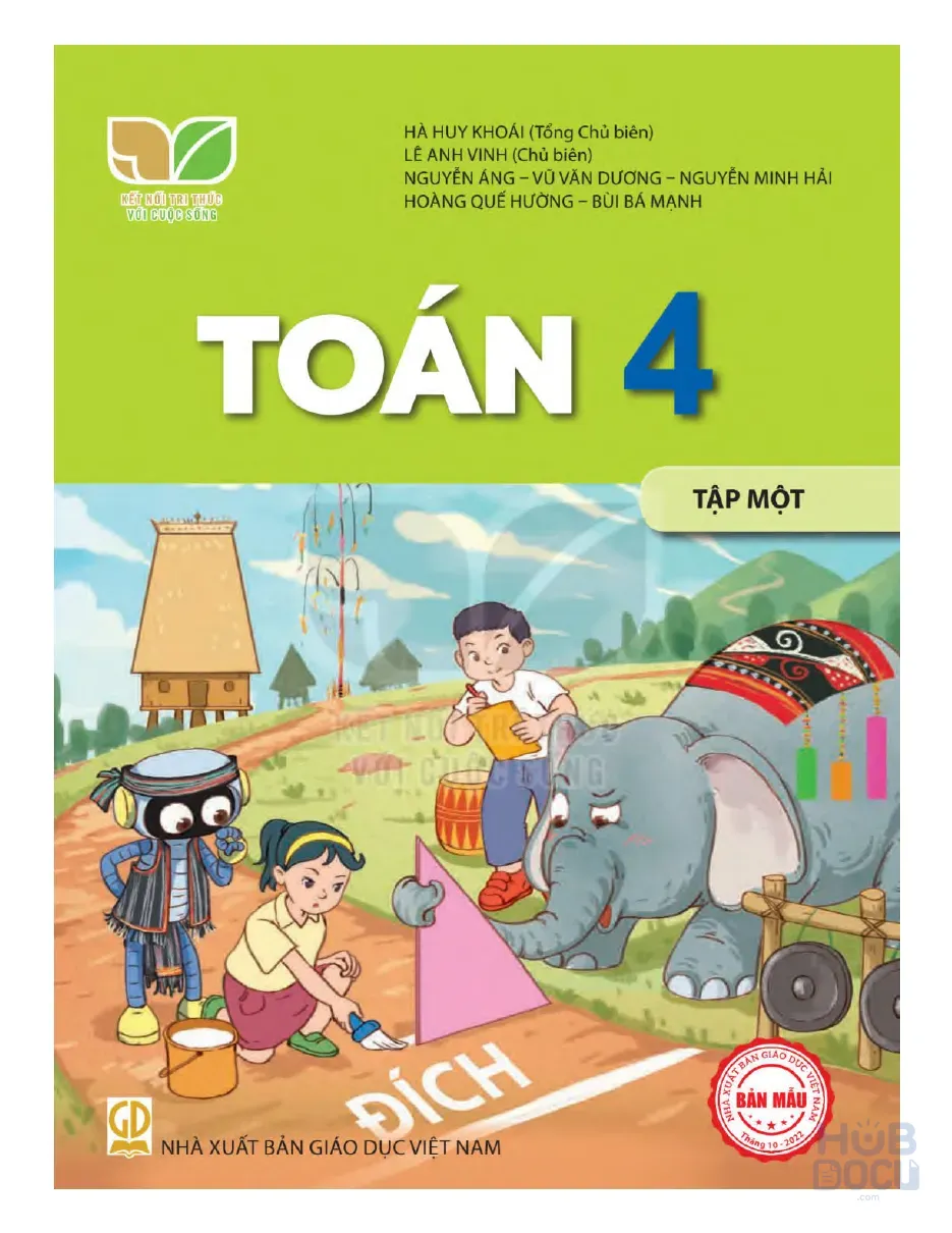 SGK Toán lớp 4 - Tập 1 (Kết nối tri thức)