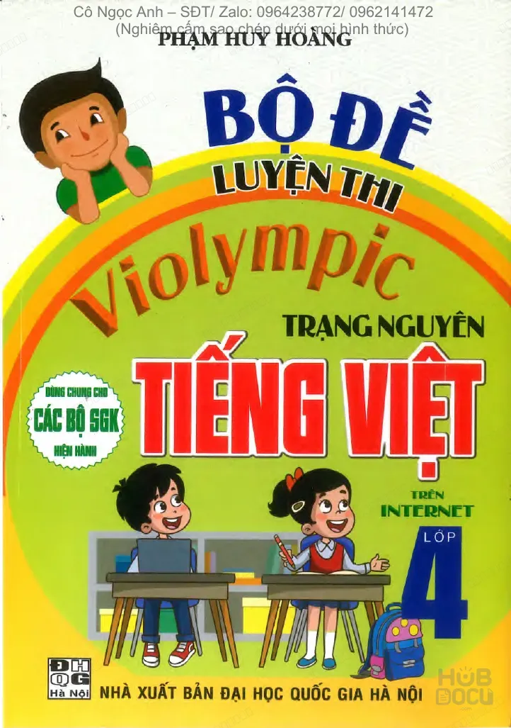 K4 Bộ đề luyện thi Trạng Nguyên Tiếng Việt (NXB DHQG)