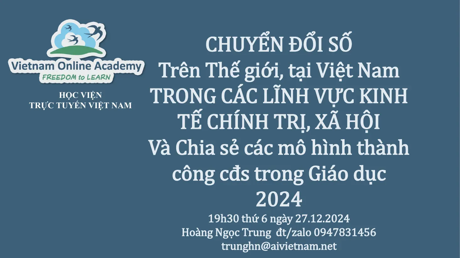 Chuyển đổi số (PHẦN 1) - Hoàng Ngọc Trung