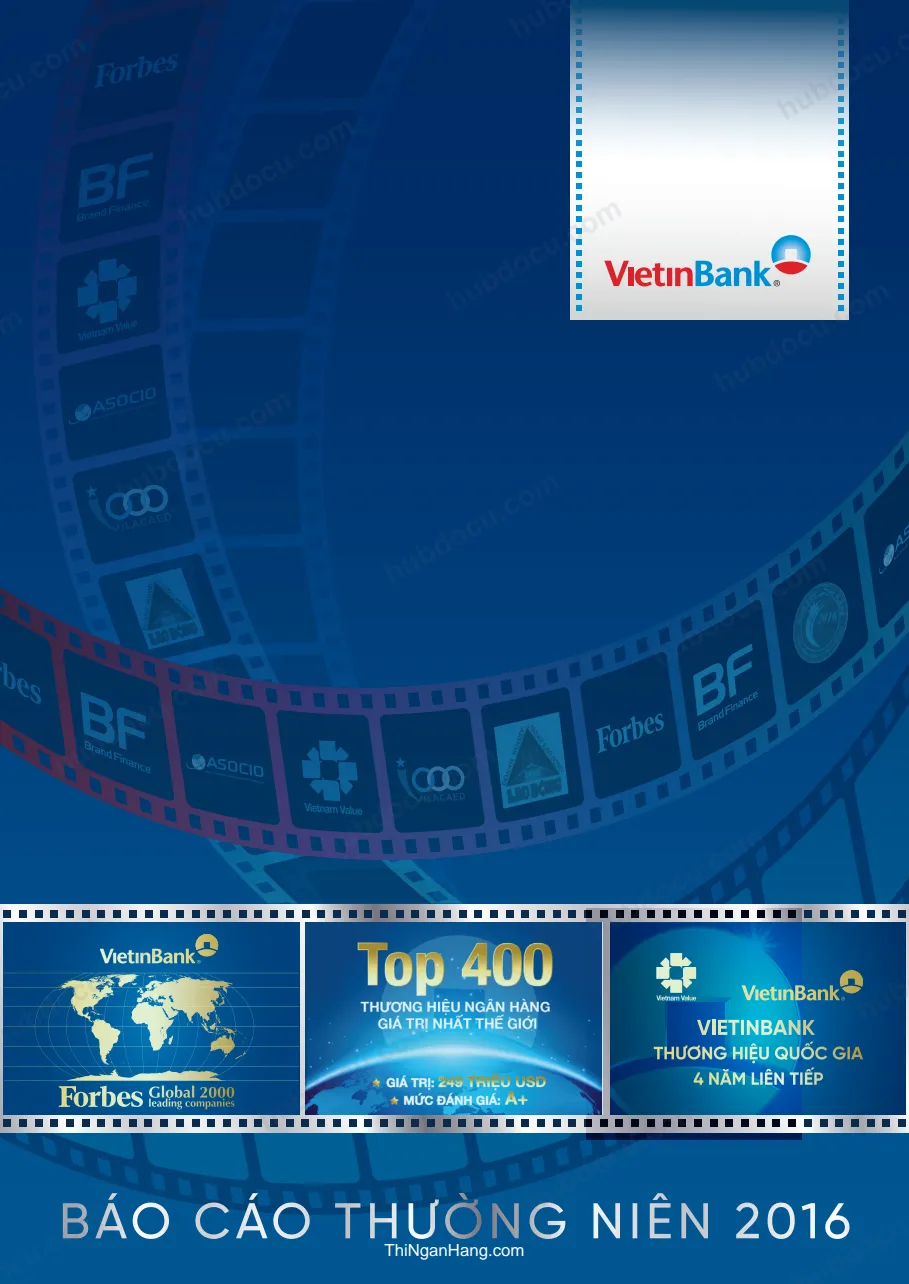 Báo cáo thường niên Vietinbank (NH Công thương) 2016