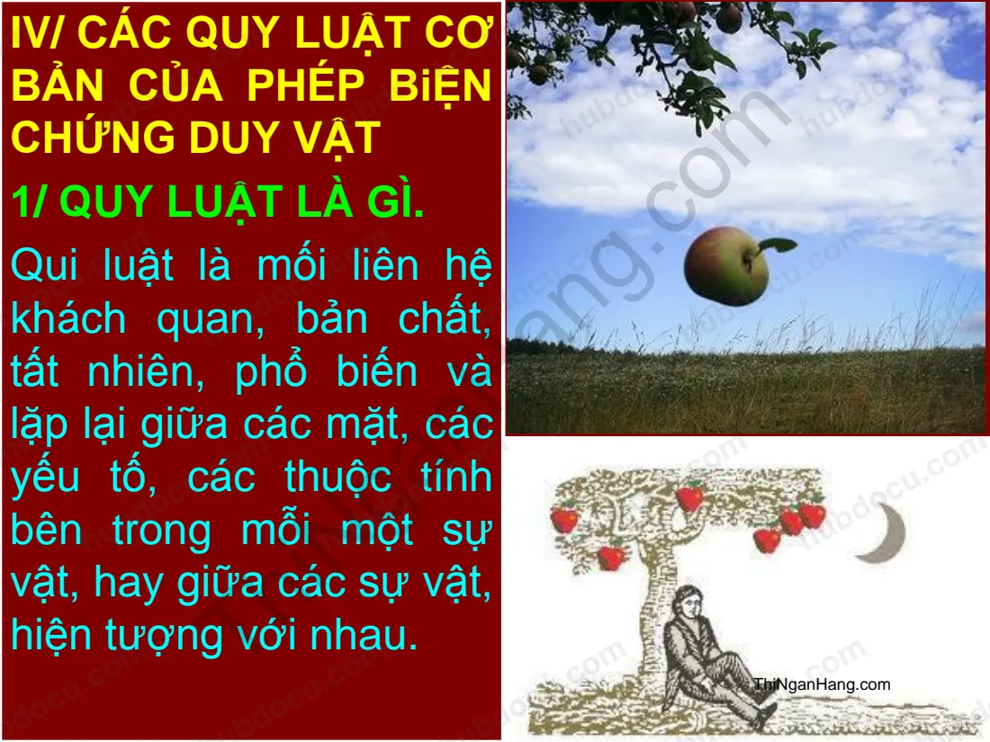 Slide Những nguyên lý cơ bản chủ nghĩa Mác - Lênin: Chủ nghĩa duy vật biện chứng (Phần 2)