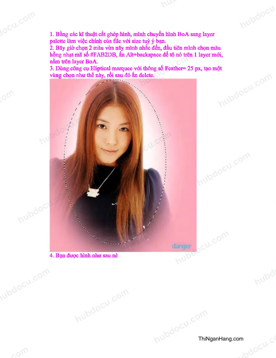 Chỉnh sửa photoshop blend màu theo phong cách poster