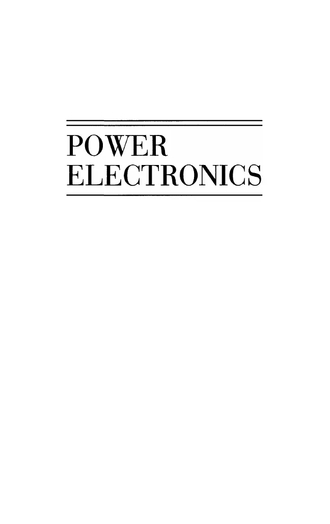 Mohan Power Electronics