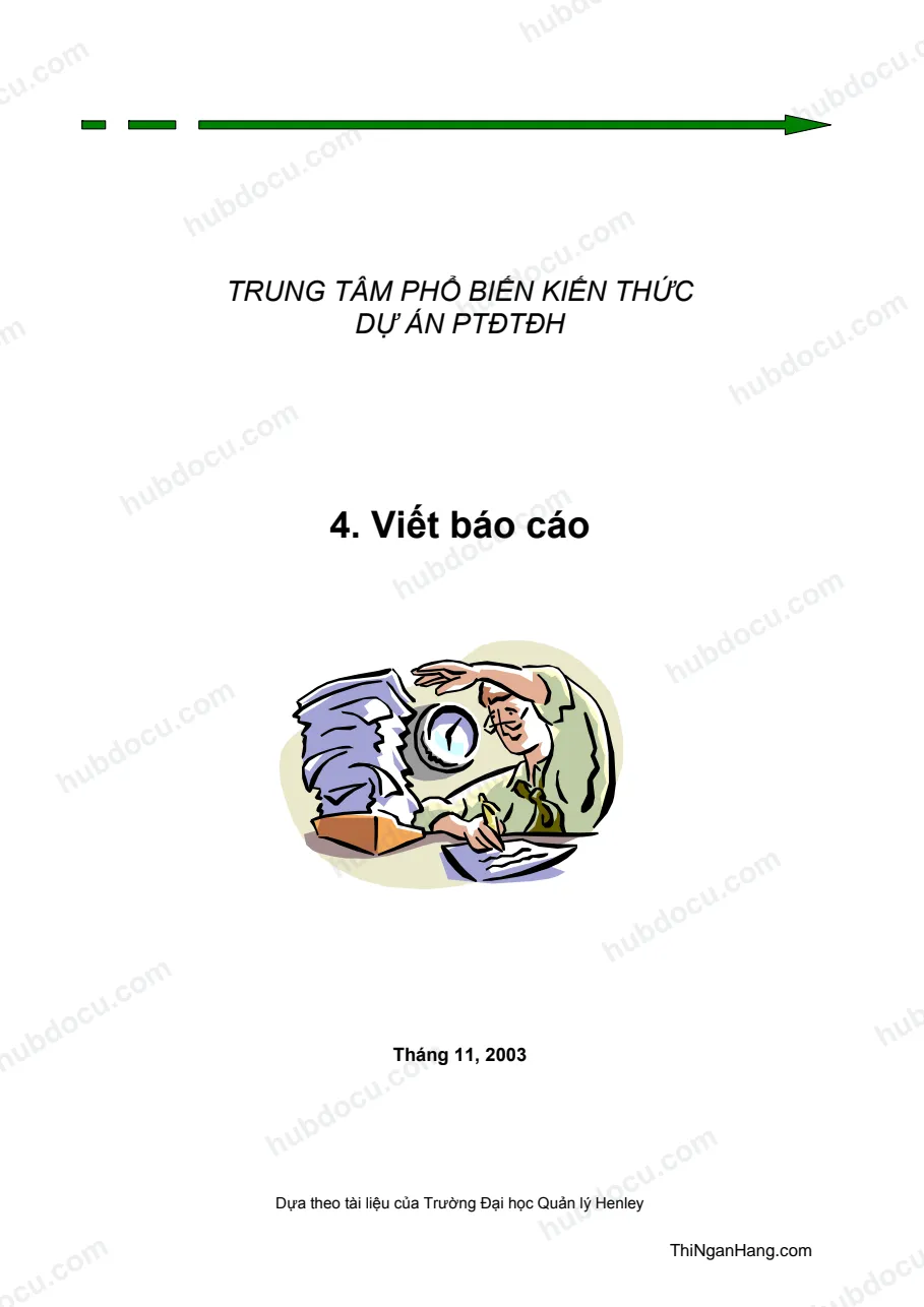 Kỹ năng mềm - Viết báo cáo