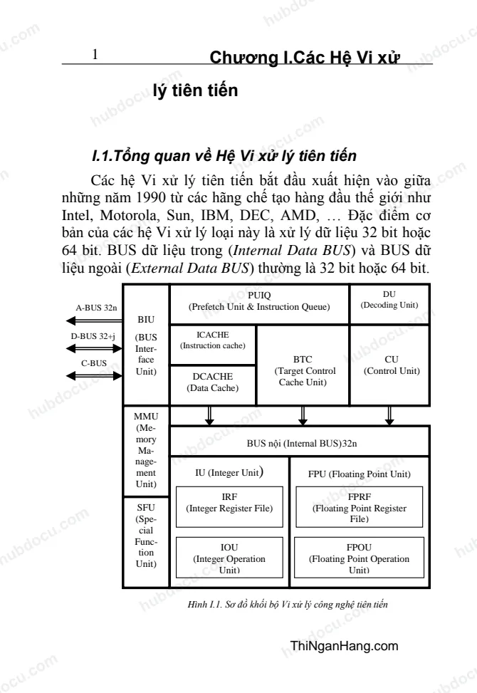 Giáo trình hệ thống vi xử lý tiên tiến