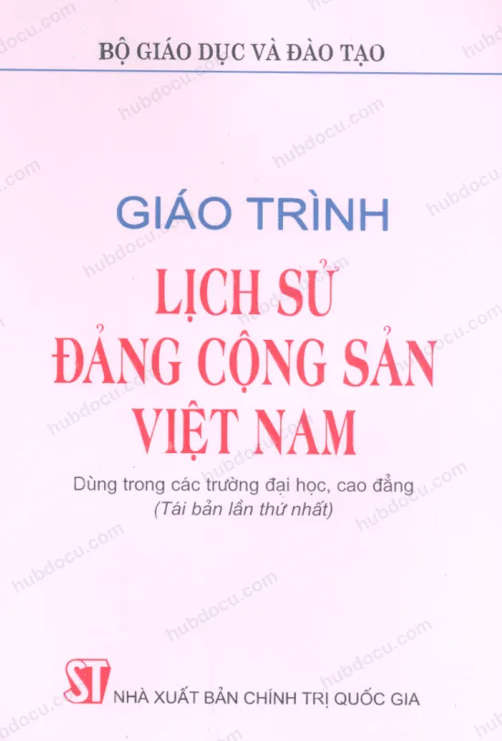 Lịch sử Đảng cộng sản Việt Nam