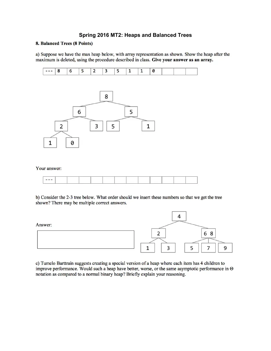 Level Problems (Final Exam) (Thi cuối kỳ về cấu trúc dữ liệu và giải thuật) - Christine Zhou