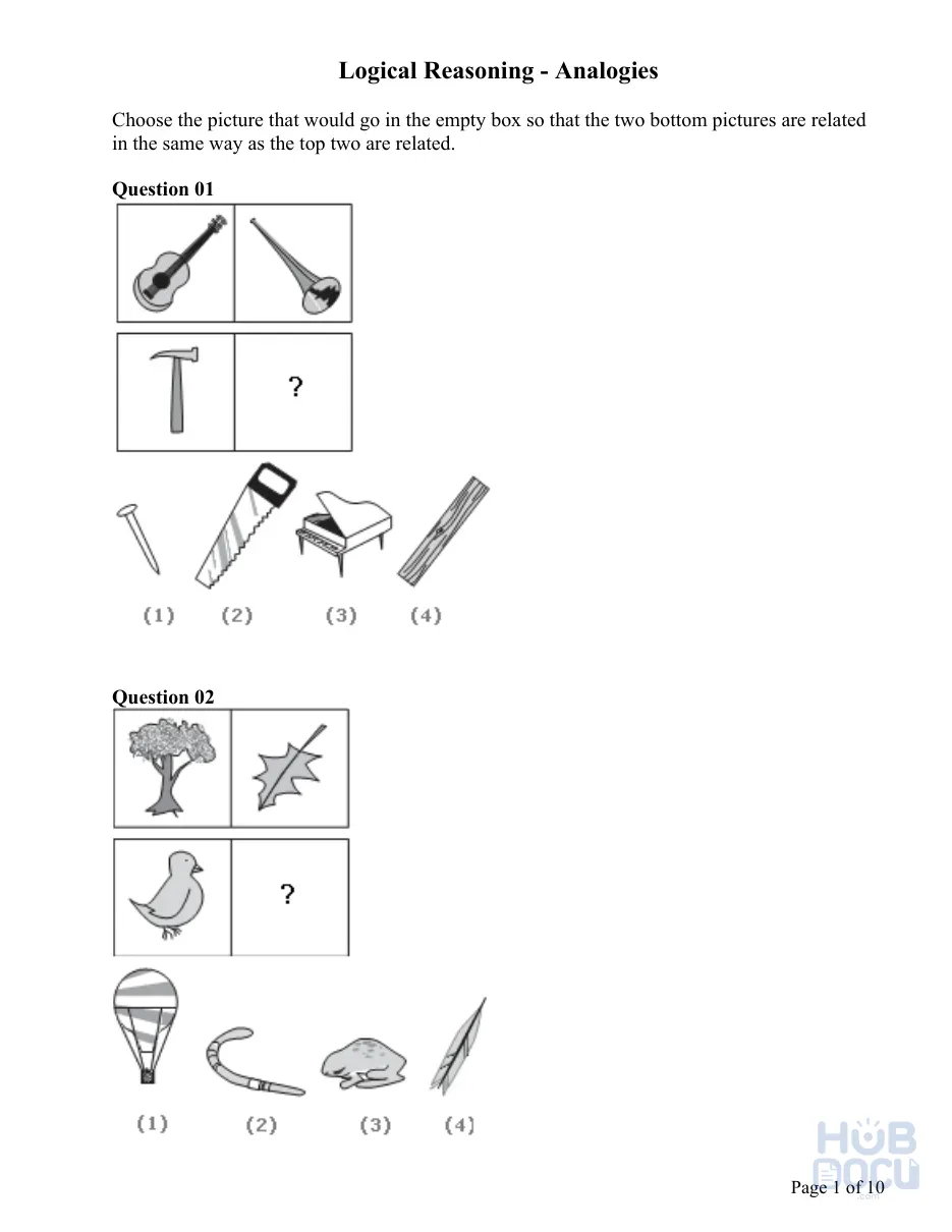 Logical Reasoning - Analogies 3 - Practice.pdf