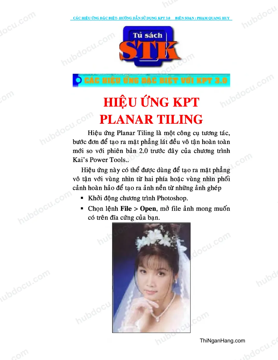 Hiệu ứng KPT Planar Tiling