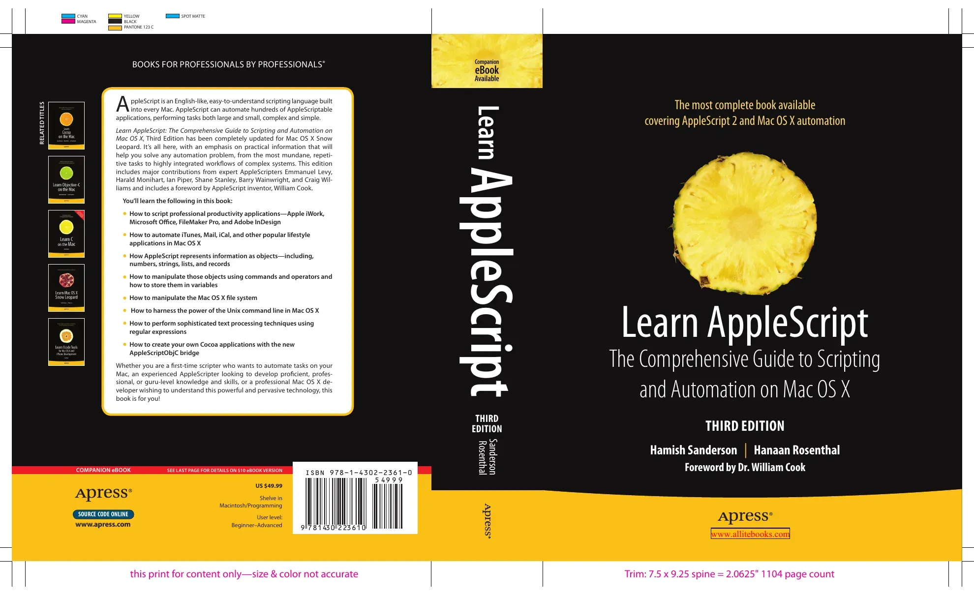 Learn AppleScript (Học AppleScript) - Hamish Sanderson, Hanaan Rosenthal