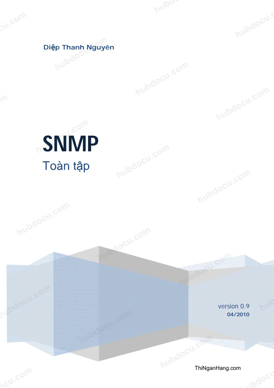 SNMP toàn tập - Giao thức SNMP
