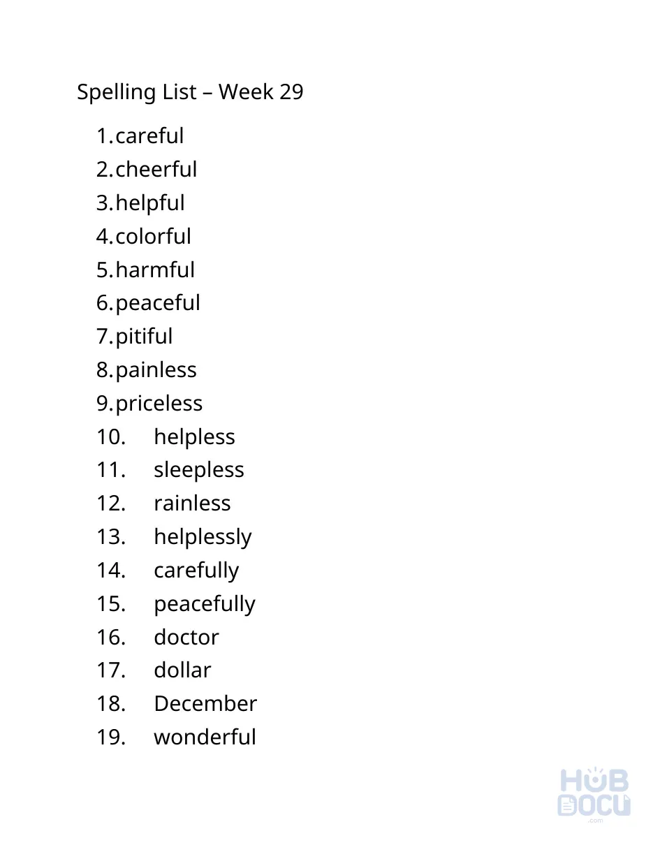MacMillan_Spelling_List_week 29.doc