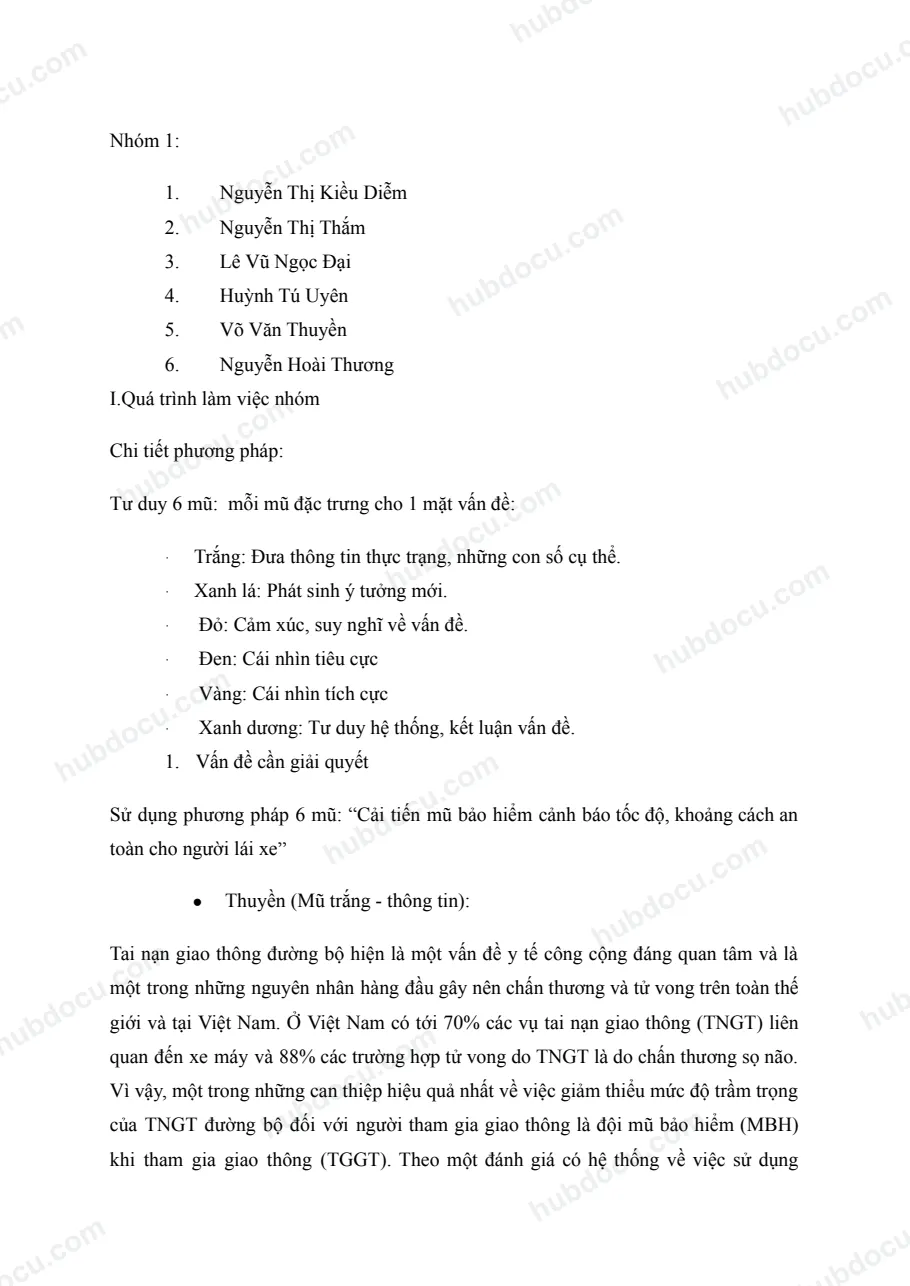 Phương pháp 6 chiếc mũ