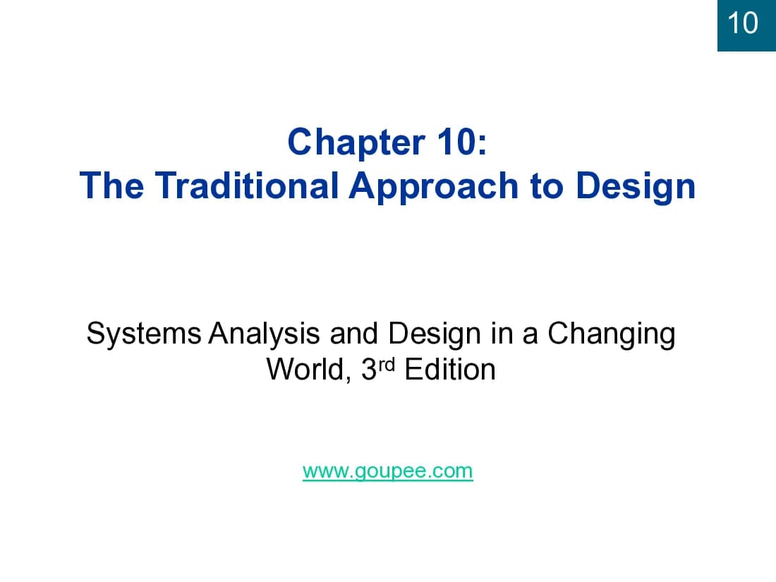 Slide Xây dựng ứng dụng hệ thống thông tin - Chapter 10