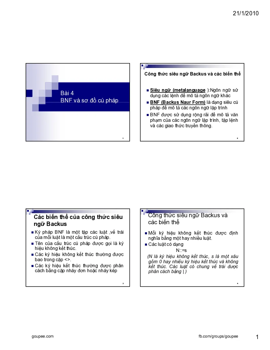 Slide Chương trình dịch (UNIT4) - GV Nguyễn Thị Thu Hương