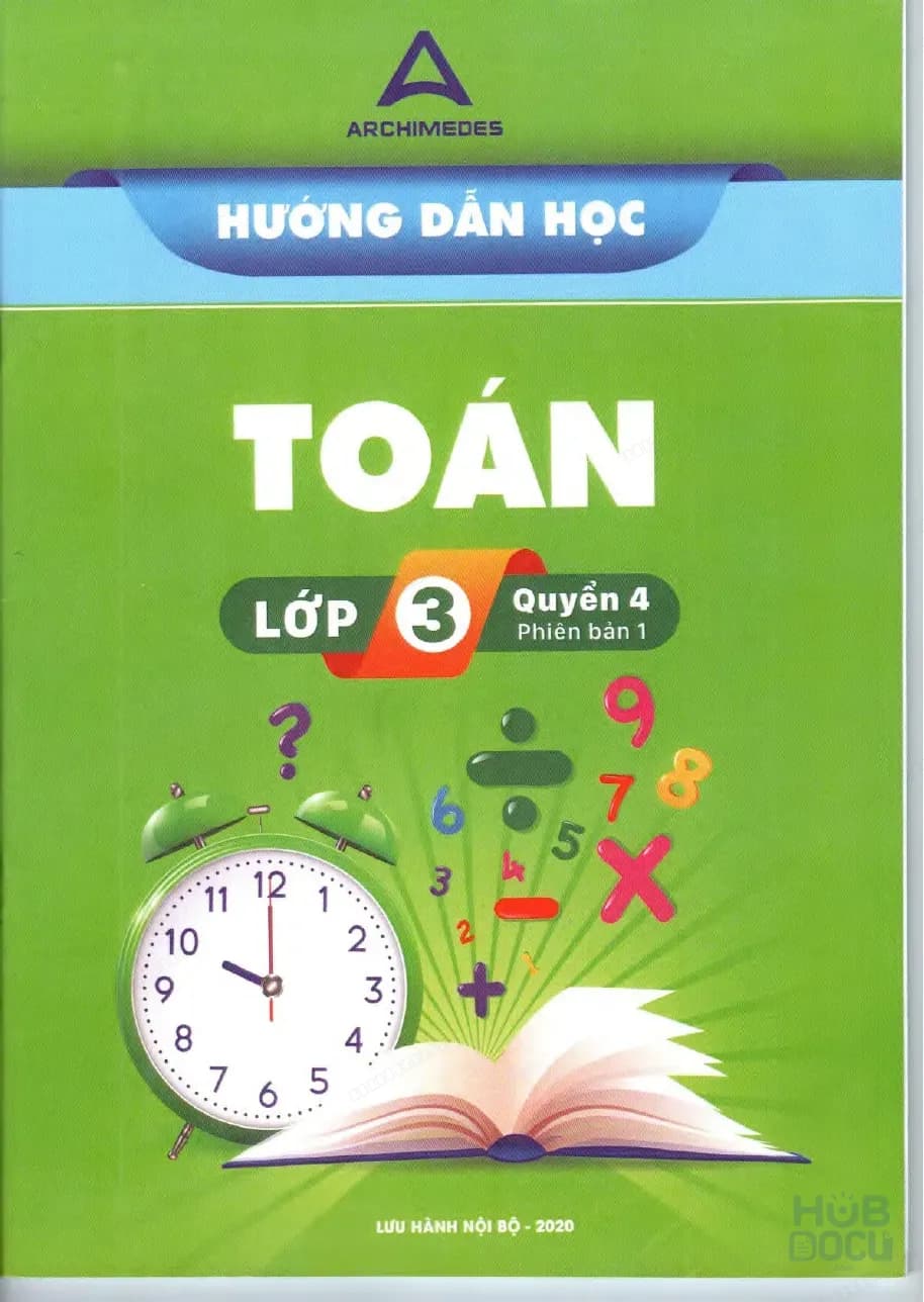 Toán Lớp 3 (Quyển 4) - Archimedes Books