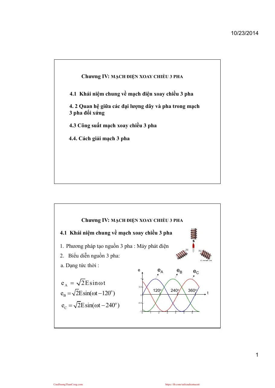 Ky thuat dien nguyen bich lien ktd chuong 4 student version (Chương IV)
