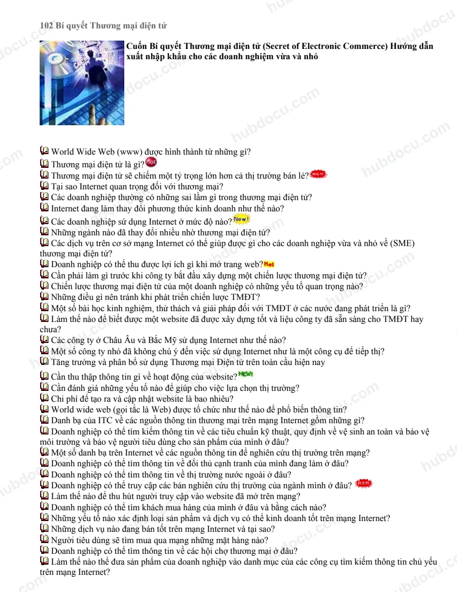 102 Bí quyết thương mại điện tử